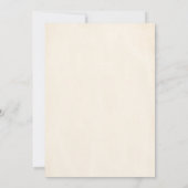 Vintage Newspaper Fun Photo 25th Birthday Party Kaart (Achterkant)