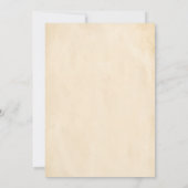 Vintage Newspaper Fun Photo 35th Birthday Party Kaart (Achterkant)