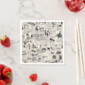 Vintage Newspaper   Servet (Insitu)