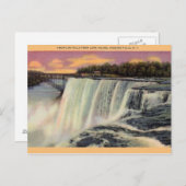 Vintage Niagara Herfst Briefkaart (Voorkant / Achterkant)
