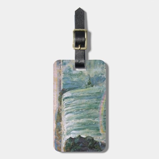 Vintage Niagara Herfsten Bagagelabel (Voorkant verticaal)