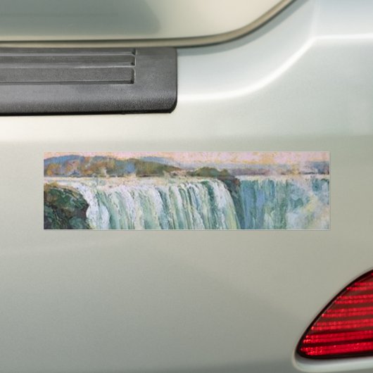 Vintage Niagara Herfsten Bumpersticker (Op auto)