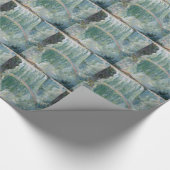 Vintage Niagara Herfsten Cadeaupapier (Hoek)