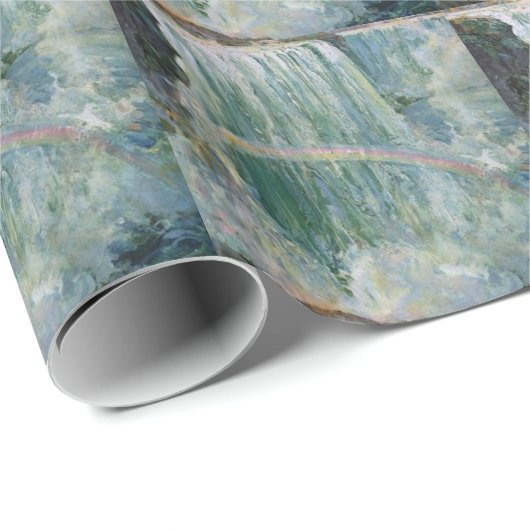 Vintage Niagara Herfsten Cadeaupapier (Rol Hoek)