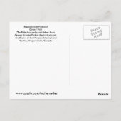 Vintage Niagara Herfsten Canada Briefkaart (Achterkant)