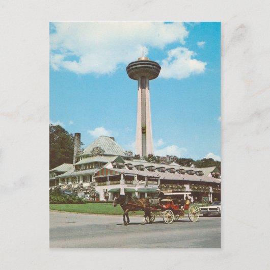 Vintage Niagara Herfsten Canada Briefkaart (Voorkant)