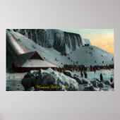 Vintage Niagara Herfsten Ice Poster (Voorkant)