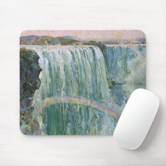 Vintage Niagara Herfsten Muismat (Met muis)