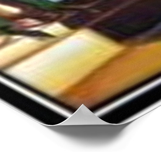 Vintage Nice, France - Poster (Hoek)