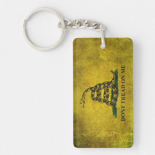 Vintage niet op me laken sleutelhanger (Voorkant)