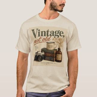 Vintage niet oud t-shirt