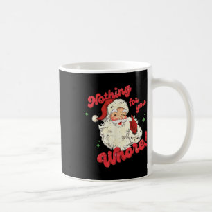 Vintage Niets Voor Jou Grappige Kerstman Kerstmis Koffiemok