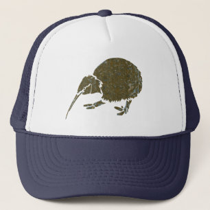 Vintage Nieuw-Zeeland Kiwi Hoed Trucker Pet