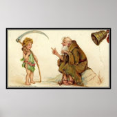 Vintage : nieuwjaar - poster (Voorkant)