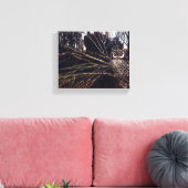 Vintage Night Owl Rackham Canvas Afdruk (Insitu (Woonkamer))