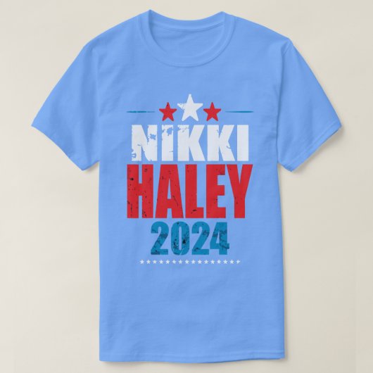 Vintage Nikki Haley 2024 T-shirt (Design voorkant)