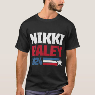 Vintage Nikki Haley 2024 voor President Elec T-shirt