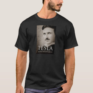 Vintage Nikola Tesla foto T-shirt