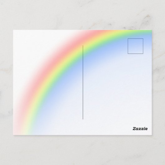 Vintage Noah's Ark Briefkaart (Achterkant)