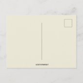 Vintage Nooit band van je auto Valentijn Briefkaart (Achterkant)