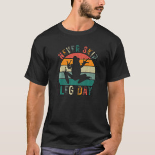 Vintage Nooit een been overslaan Frogpokken Kikken T-shirt