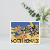 Vintage Noord-Berwick Briefkaart (Staand voorkant)