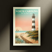 Vintage North Carolina Briefkaart
