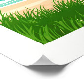 Vintage North Carolina Poster (Hoek)