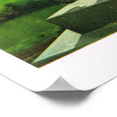 Vintage Norway, Oslo, Frogner Sculpture Park Poster (Hoek)