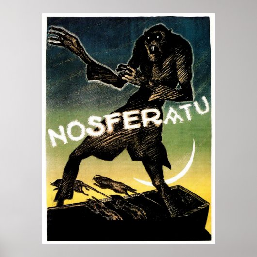 Vintage Nosferatu Australian Poster (Voorkant)