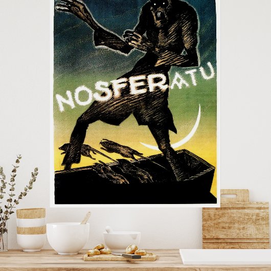 Vintage Nosferatu Australian Poster (Keuken)