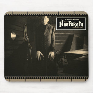 Vintage Nosferatu Filmstrip Mousepad Muismat