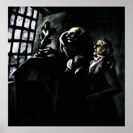 Vintage Nosferatu Poster (Voorkant)