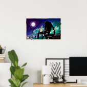 Vintage Nosferatu Poster (Thuiskantoor)