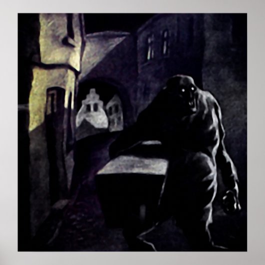 Vintage Nosferatu Poster (Voorkant)
