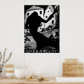 Vintage Nosferatu Poster (Keuken)