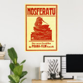 Vintage Nosferatu Poster (Thuiskantoor)