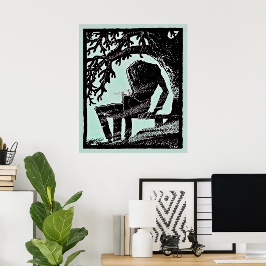 Vintage Nosferatu Poster (Thuiskantoor)