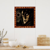 Vintage Nosferatu Premier Souvenir Poster (Keuken)