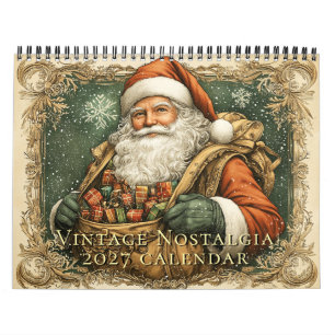 Vintage Nostalgie 2026 Muurkalender Kalender