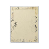 Vintage Notitieblok (Linkerzijde)