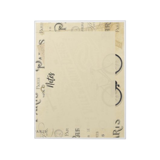 Vintage Notitieblok (Linkerzijde)