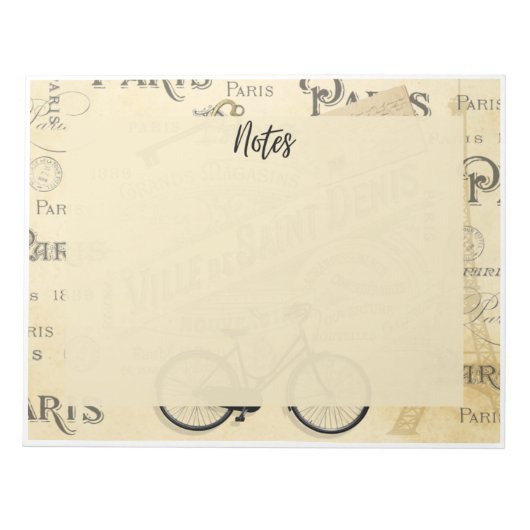 Vintage Notitieblok (Voorkant)