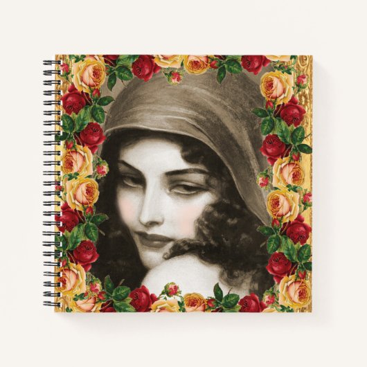 vintage notitieboek (Voorkant)