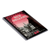Vintage Notitieboek New Orleans (Rechterzijde)