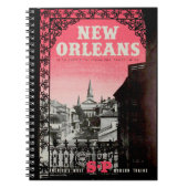 Vintage Notitieboek New Orleans (Voorkant)