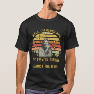 Vintage Nou ben ik ouder maar ik ren nog steeds te T-shirt
