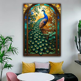 Vintage Nouveau Revival Pauw Window Poster