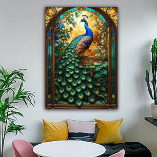 Vintage Nouveau Revival Pauw Window Poster