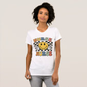 Vintage Nurse Smiley Checkerboard Shirt Design_1 (Voorkant volledig)
